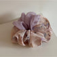 Gifty scrunchie displayed on a white background showing full circular shape