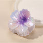 Beau - Gradient Floral Plastic Hair Claw Clip