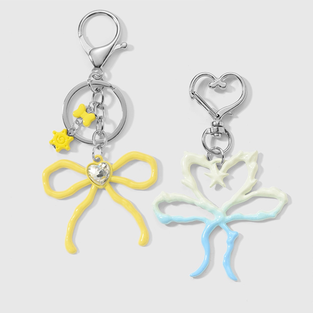 Keypus - Fresh Bow Design Pendant Keychain