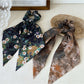 Gifty - Elegant Ink Hair Scrunchie