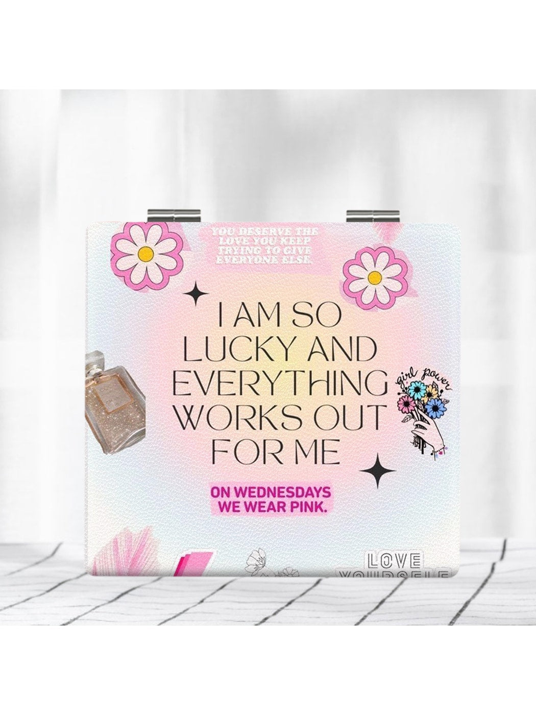 Mirroray - Decorative Foldable Pocket Makeup Mirror