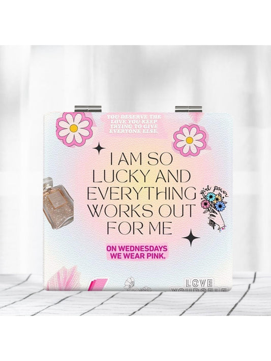 Mirroray - Decorative Foldable Pocket Makeup Mirror