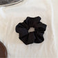Gifty - Retro Polka Dot Polyester Fabric Scrunchie