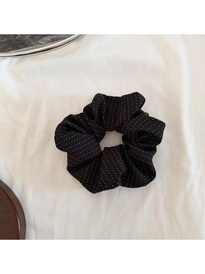 Gifty - Retro Polka Dot Polyester Fabric Scrunchie