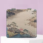 Mirroray - Retro Landscape Print Foldable Compact Mirror