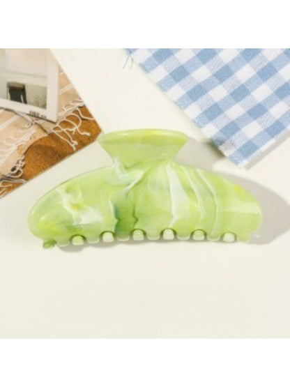 Beau - Marble Pattern Hair Claw Clip