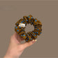 Gifty - Polka Dot Ruffled Polyester Scrunchie