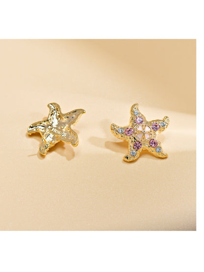Earedge - Vintage Inspired Starfish Shaped Earrings