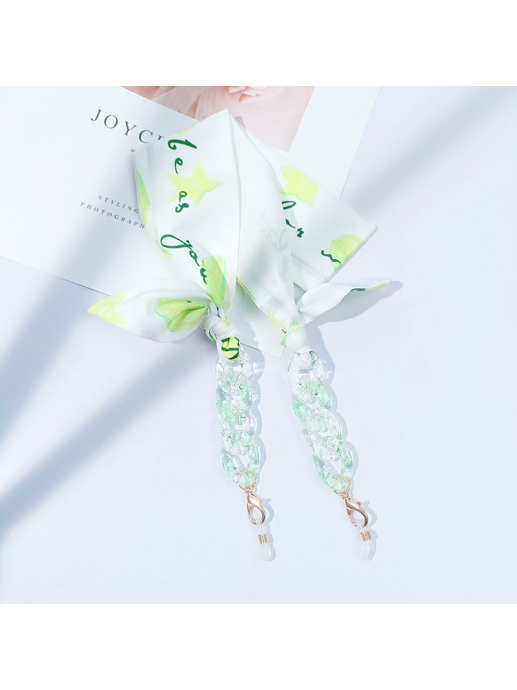 Velra - Elegant Ribbon Eyeglass Strap