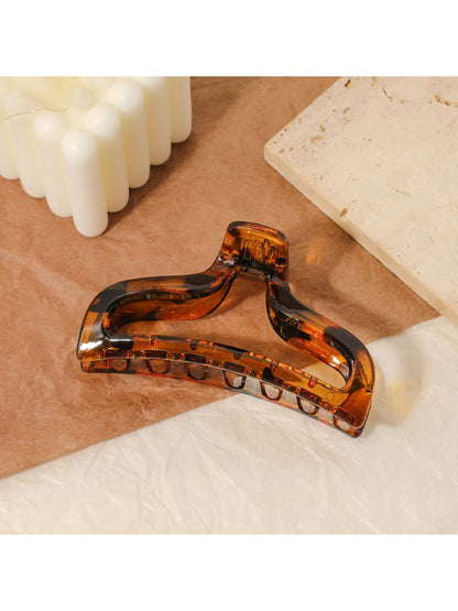 Beau - Elegant Hollow-Out Enamel Claw Clip