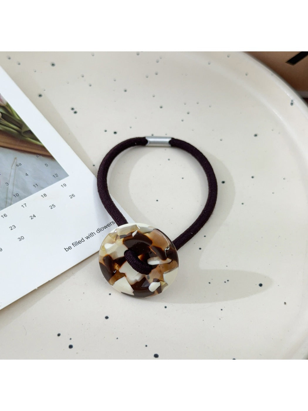 Gifty - Ink-Wash Round Hair Tie