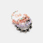 Gifty - 3 Pack Wrapped Flower Spiral Scrunchies