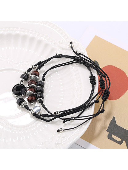 Lovra - Bohemian Beaded Layered Strand Bracelet