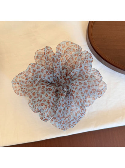Gifty - Sheer Pattern Mesh Fashion Hair Tie Scrunchie