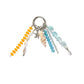 Keypus - Ocean Shell Beaded Decorative Bag Charm Keychain