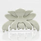 Beau - Minimalist Solid Color Flower Shaped Claw Clip