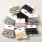 Gifty - Pastel Ruffled Hair Ties Set