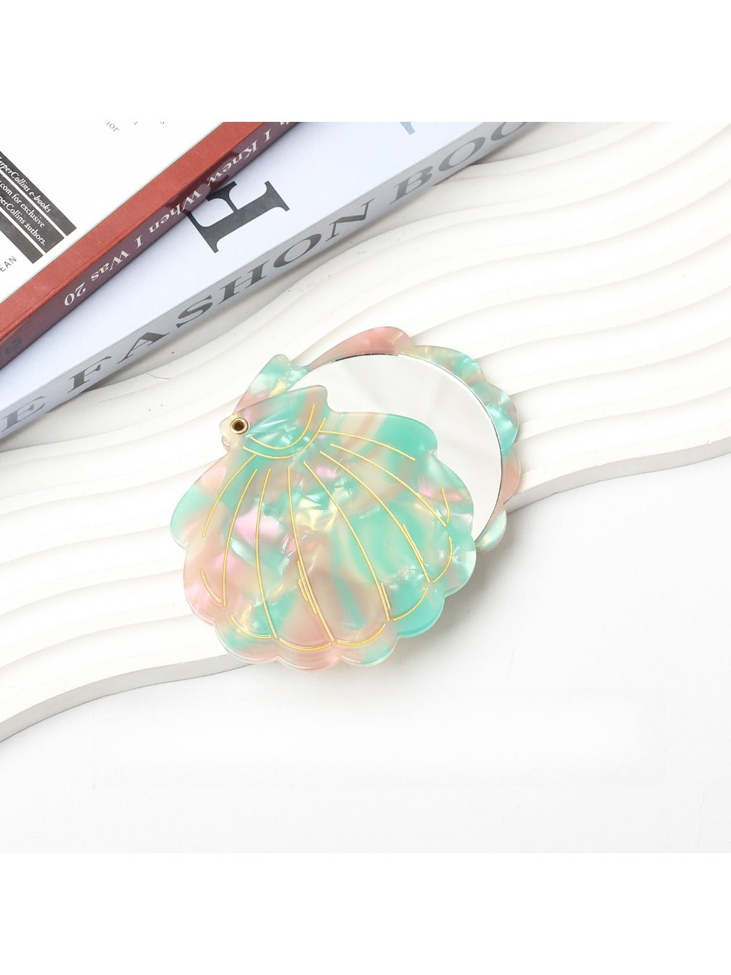 Mirroray - Seashell-shaped Acetate Mirror