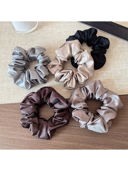 Gifty - Fashionable Satin Scrunchie Hair Tie
