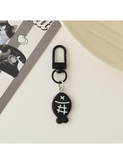 Keypus - Cat Shaped Fish Design Keychain