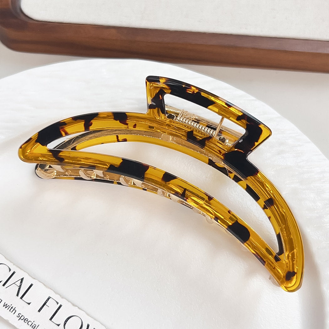 Beau - Elegant Open Crescent Design Claw Clip