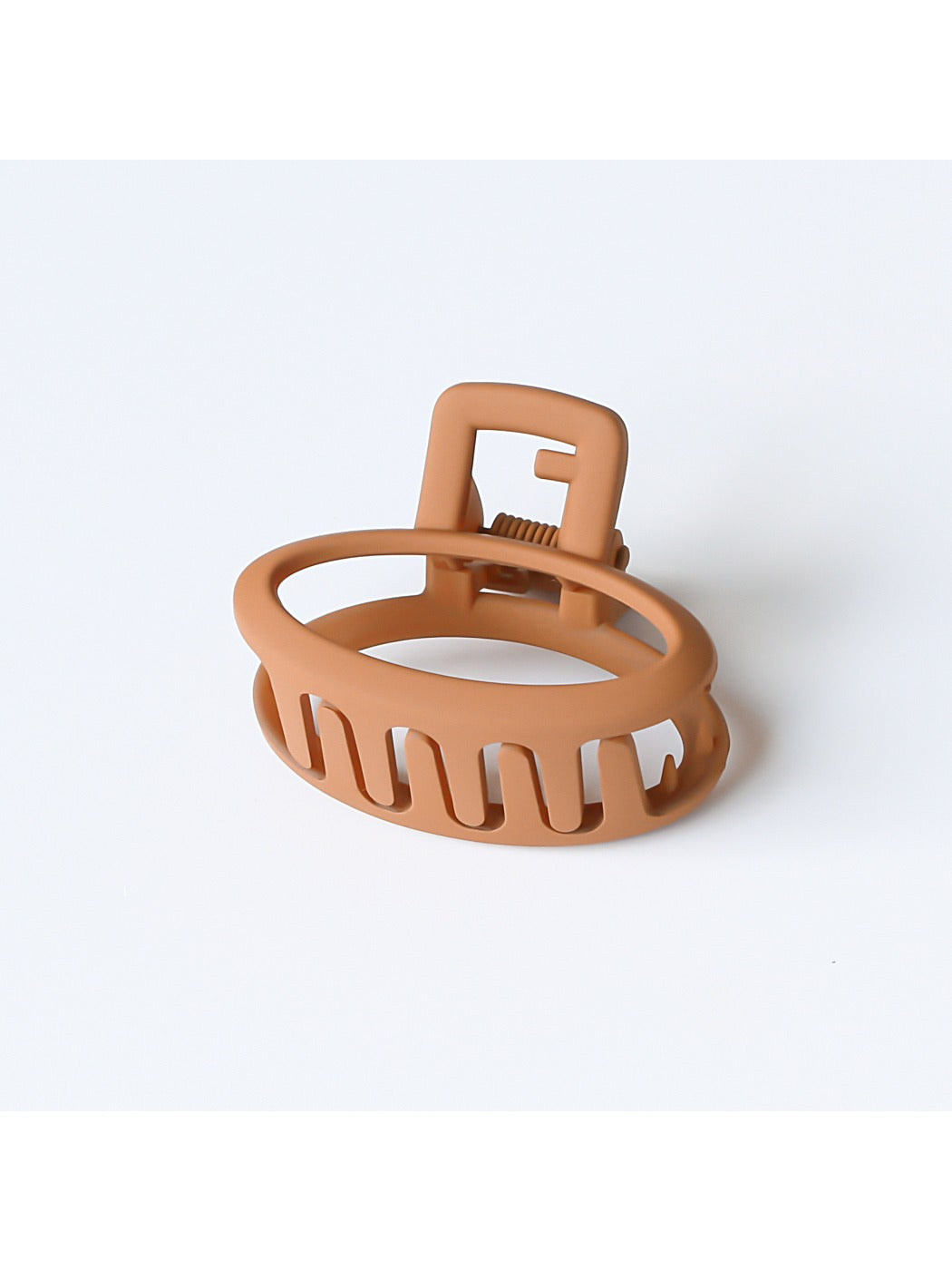 Beau - Minimalist Oval Shaped Openwork Claw Clip