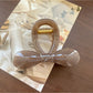 Beau - Cutout Bow Tie Hair Claw Clip