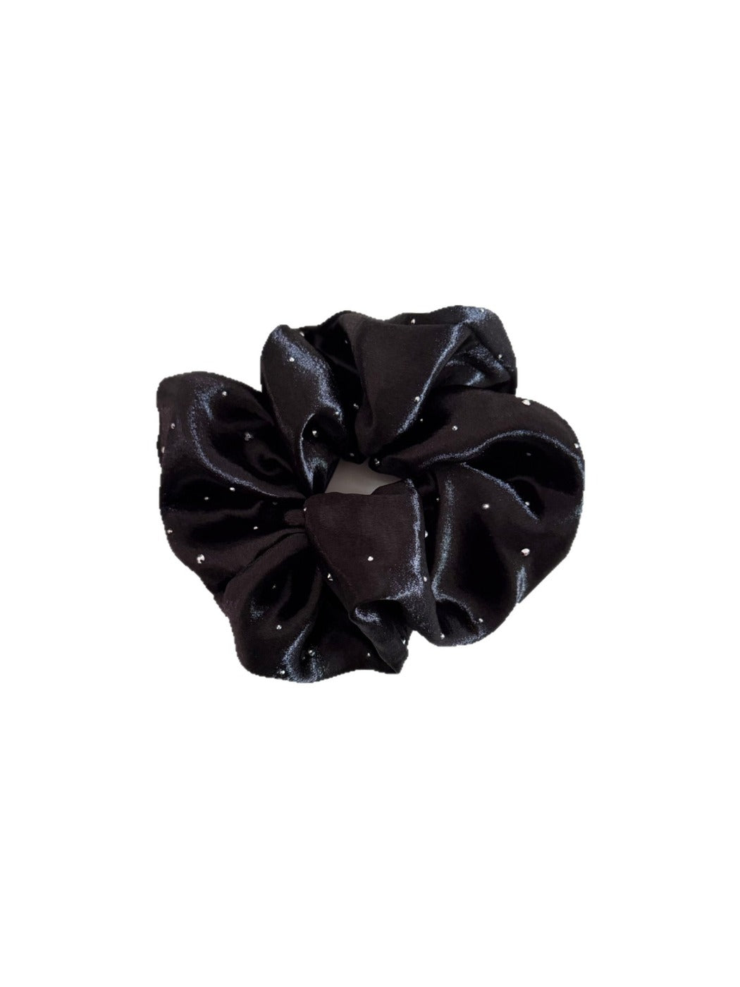Gifty - Elegant Satin Crinkle Scrunchie