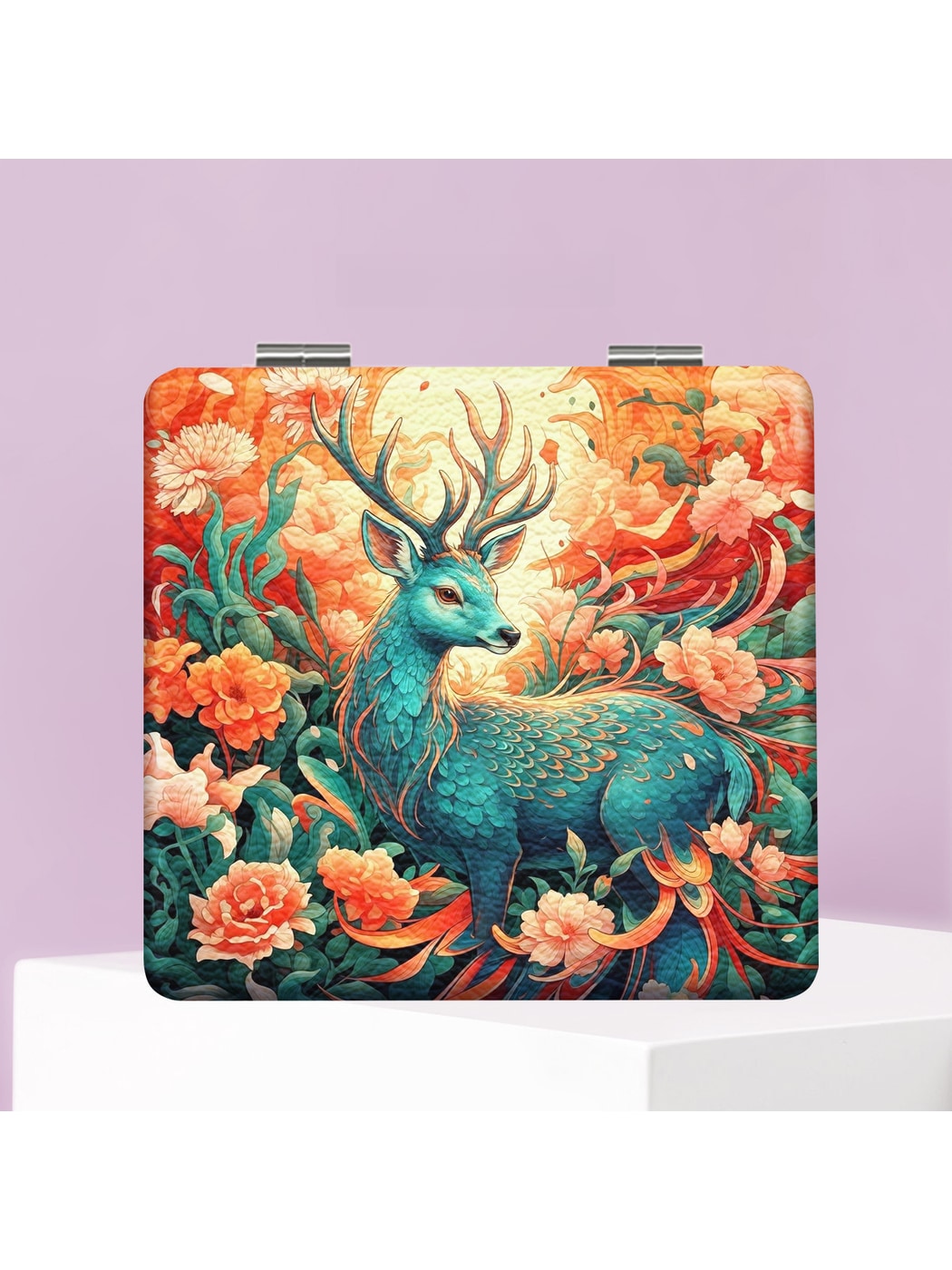 Mirroray - Decorative Printed Foldable Compact Mirror