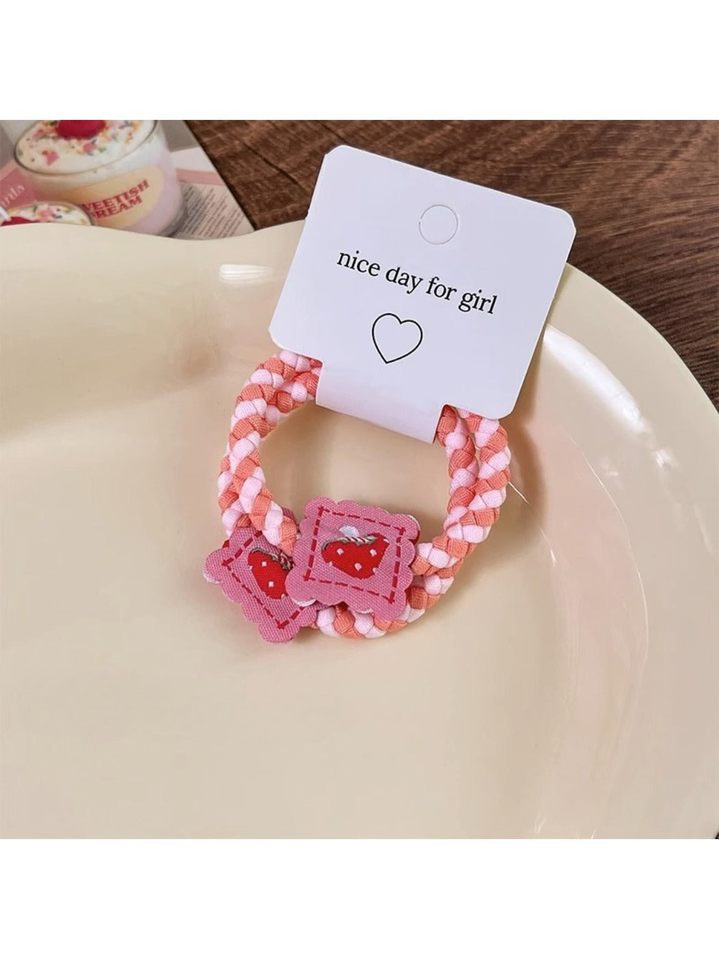 Gifty - Colorful Patterned Hair Ties - 2 Pack