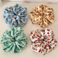 Gifty - Sweet Floral Pattern Polyester Hair Tie Scrunchie