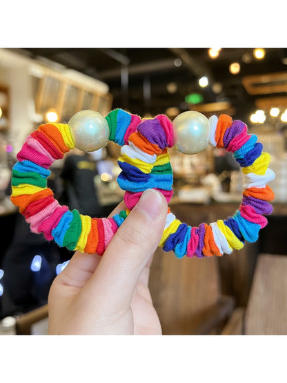Gifty - Cute Colorful Patchwork Hair Tie