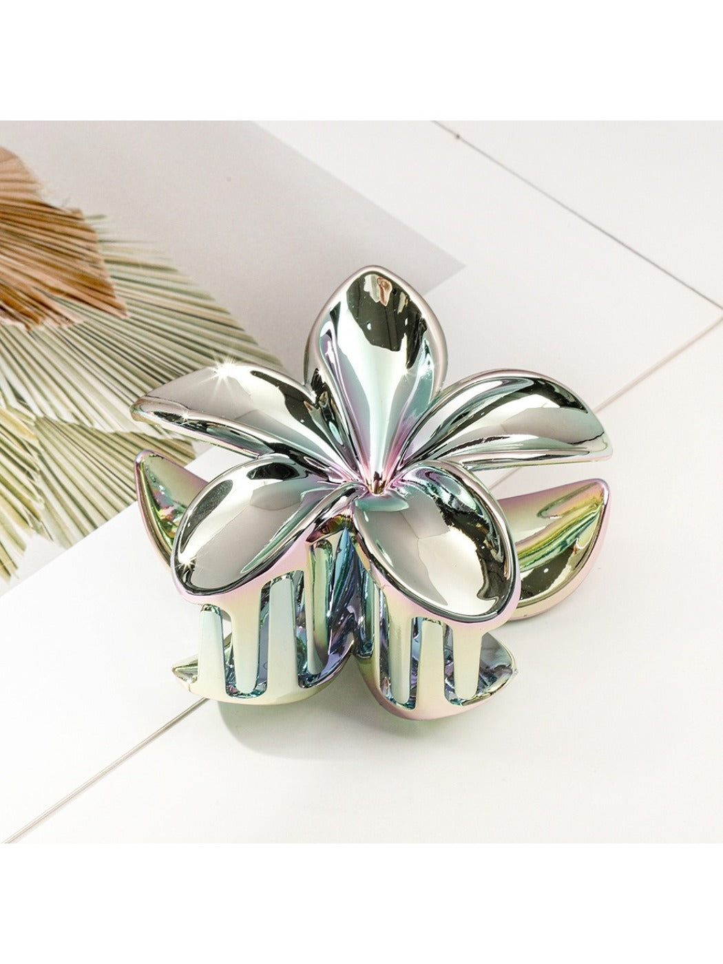 Beau - Elegant Plumeria Hair Claw Clip