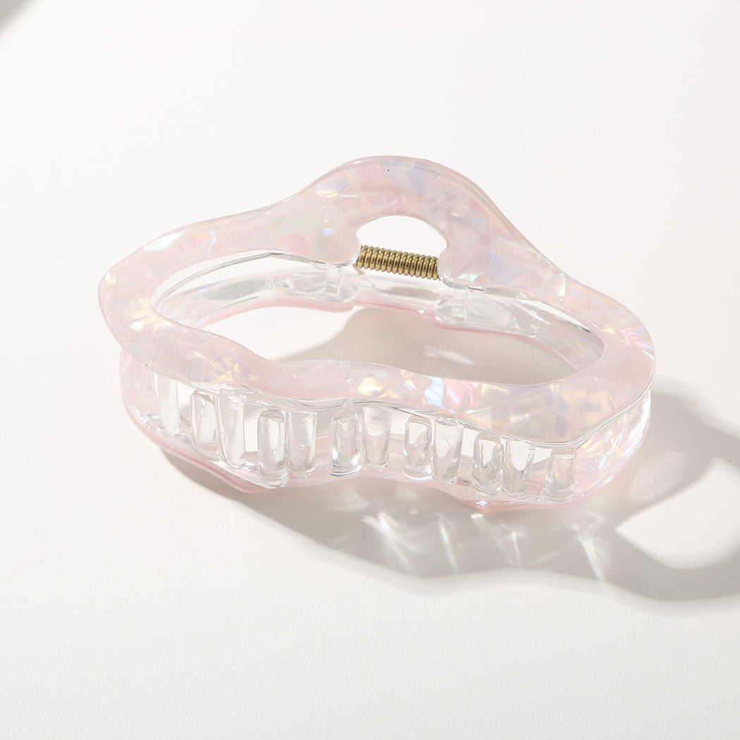 Beau - Cloud Shape Acetate Alloy Hair Claw Clip