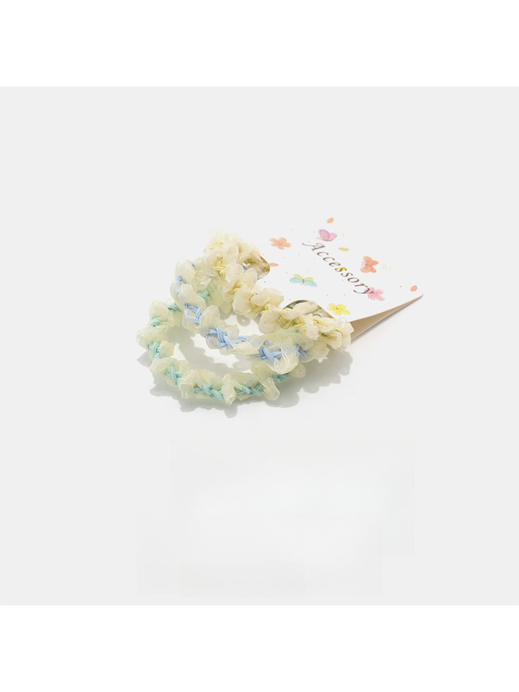 Gifty - 3 Piece Mesh Spiral Scrunchies