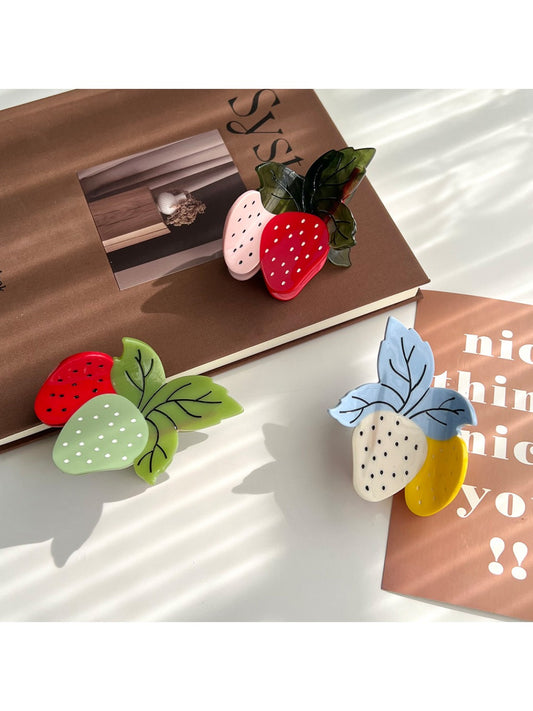 Beau - Acetate Fruit Shaped Hair Clip