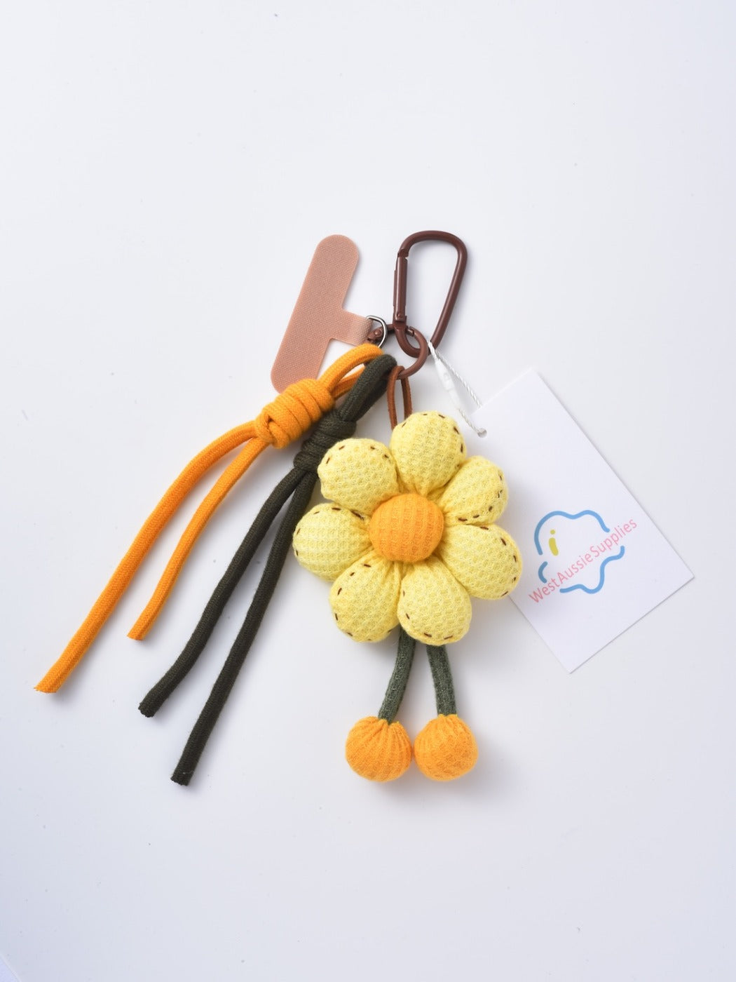 Keypus - Knitted Colors Sunflower Keychain