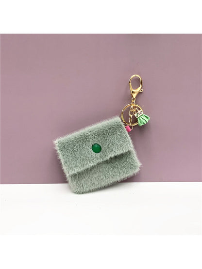Keypus - Mini Wallet Plush Bag Charm Keychain