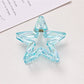Beau - Transparent Star Shape Plastic Claw Hair Clip