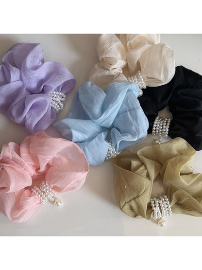 Gifty - Minimalist Mesh Woven Scrunchie