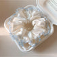 Gifty - Elegant Satin Ruched Scrunchie