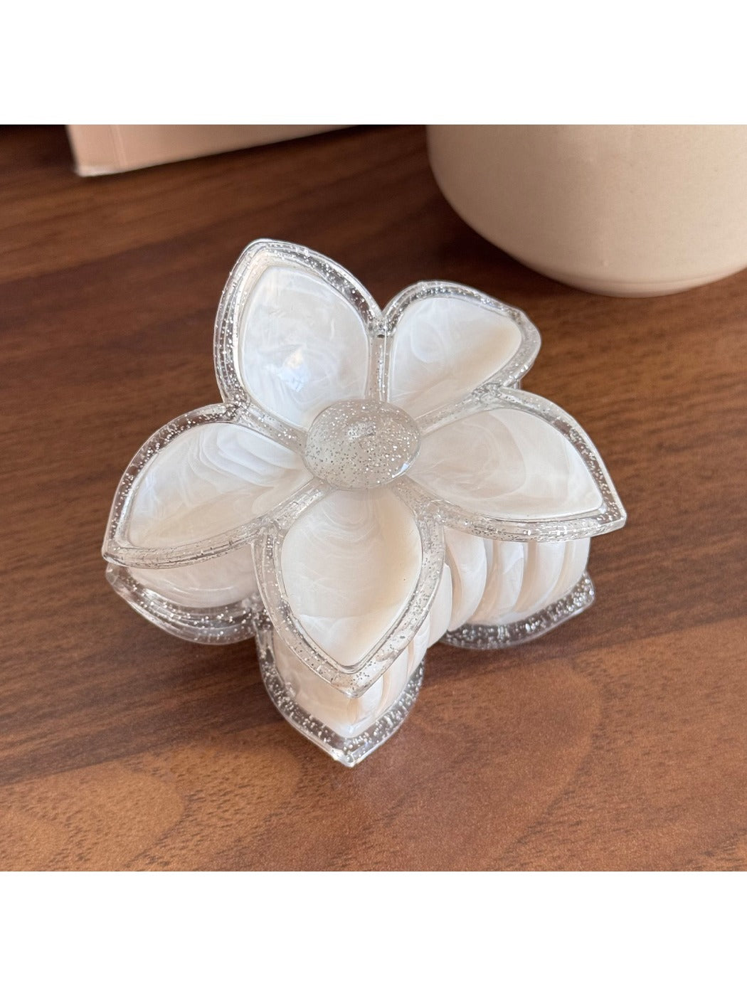 Beau - Floral Hair Claw Clip for Women