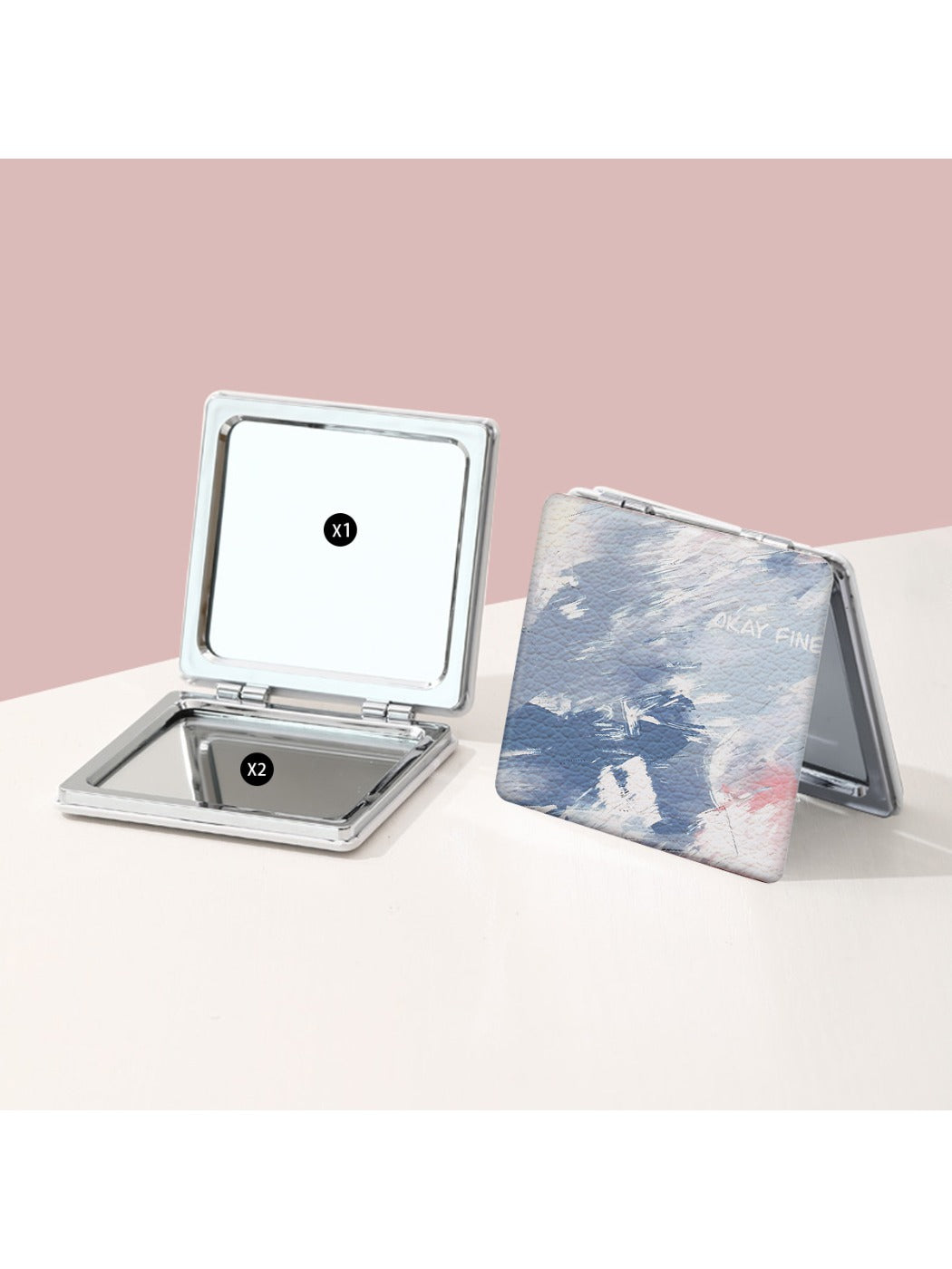 Mirroray - Portable Foldable Cartoon Makeup Mirror