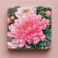 Mirroray - Square Floral Portable Touch Up Makeup Mirror