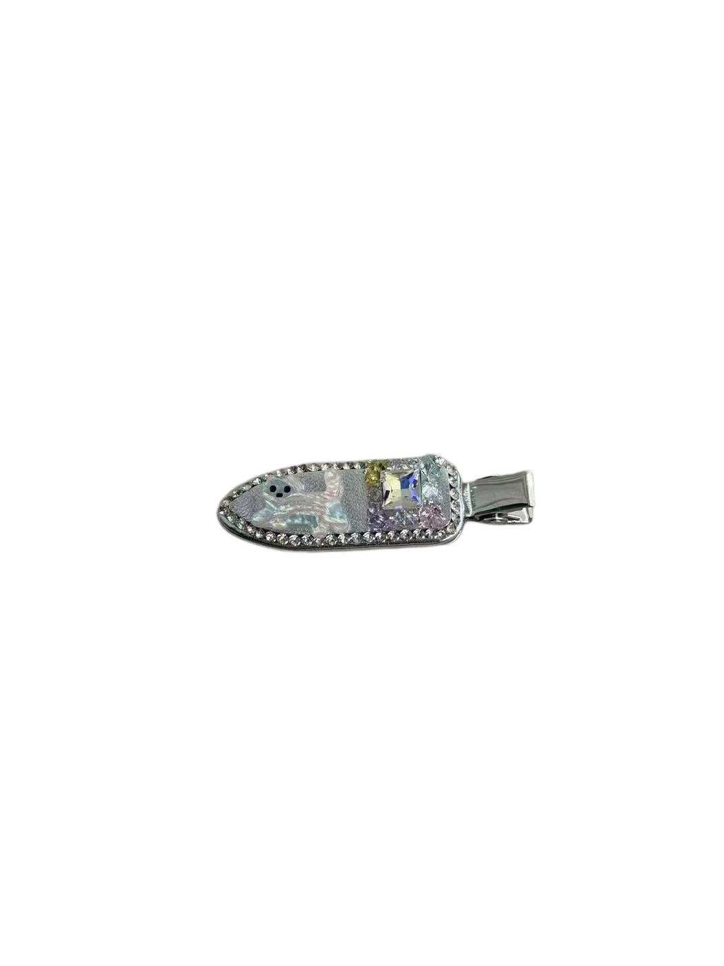 Beau - Sparkling Cartoon Geometric Side Hair Clip
