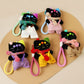 Keypus - Polyester Cat Figure Bag Charm Keychain