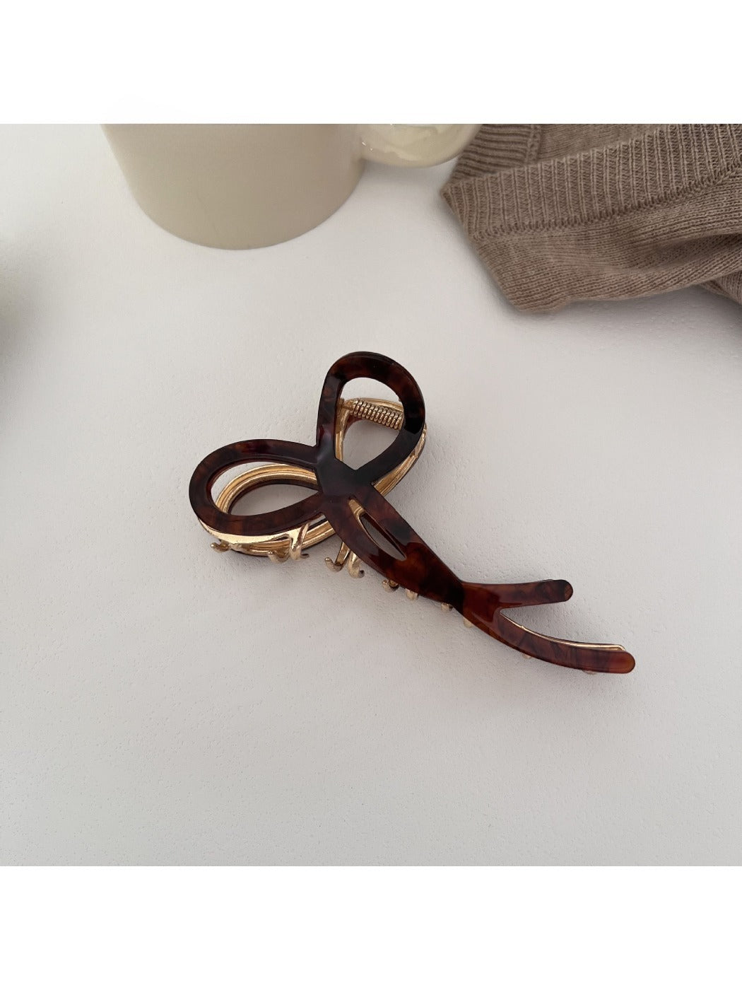 Beau - Ribbon Bow Hair Clip