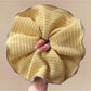 Gifty - Solid Color Knitted Scrunchie Hair Tie