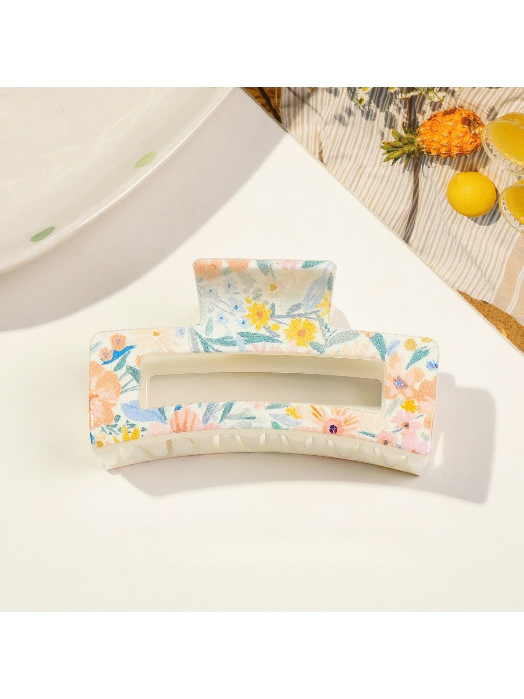 Beau - Flower Anti-Slip Shark Hair Clip