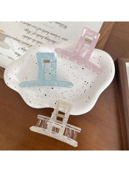 Beau - Spring Summer Solid Color Claw Clip